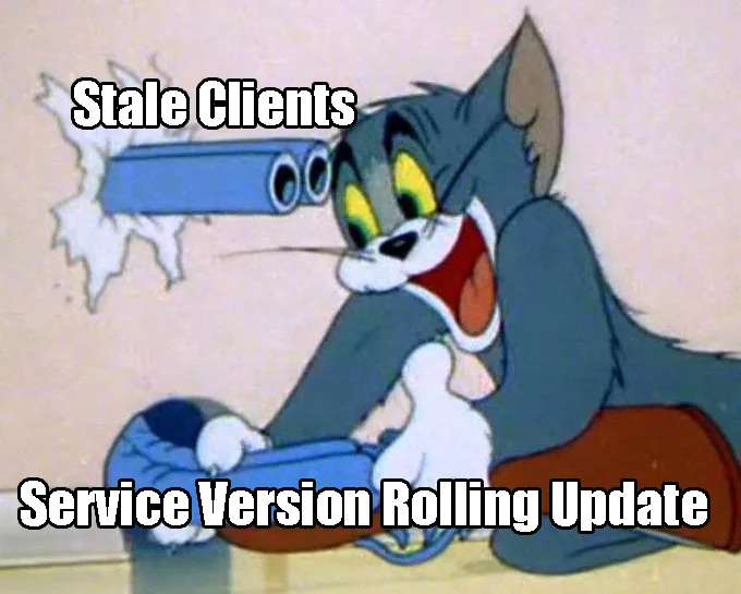 Service API Changes: Prefer Blue-green Update to Rolling Update