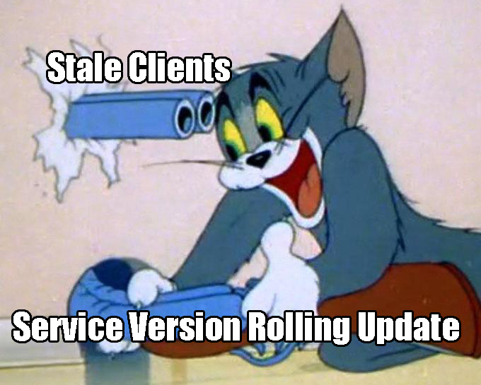Service API Changes: Prefer Blue-green Update to Rolling Update